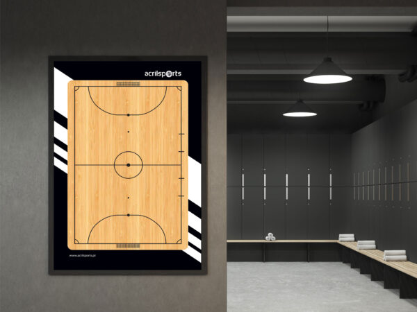 Acrilsports Tatic Coachboard Loocker Room