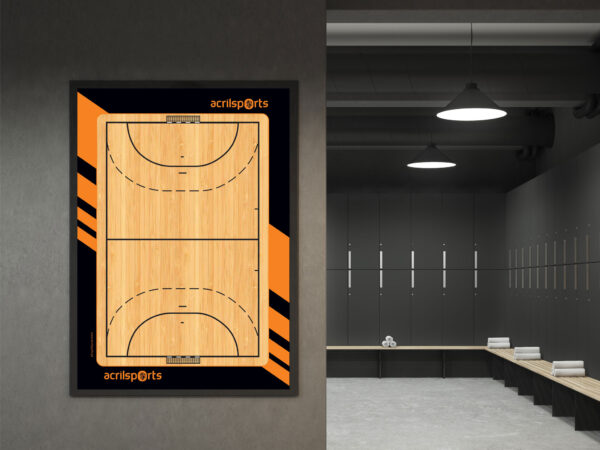 Acrilsports Tatic Coachboard Loocker Room