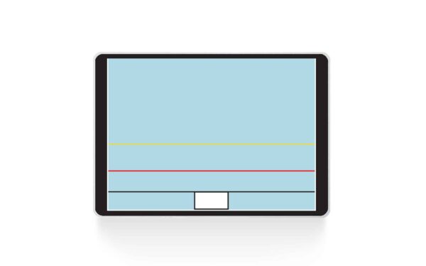 Tablero táctico A4 de waterpolo - Para escribir - OFERTA DEL 30 %