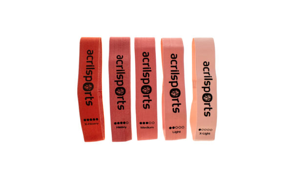 Acrilsports Fabric pack 5 Rubber Bands