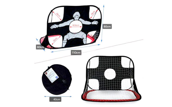 Acrilsports: portería de fútbol plegable