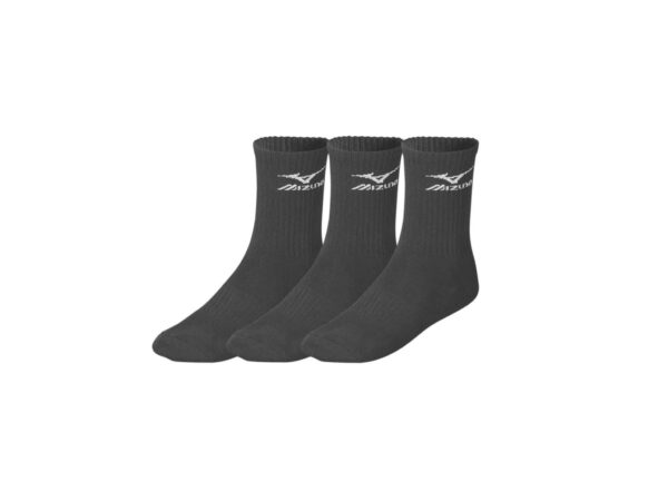 Mizuno Black Socks (3-pack)