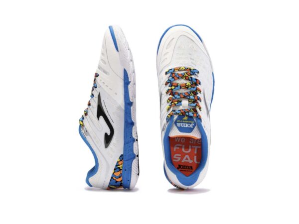 Joma Regate 2254 White and Blue Trainers