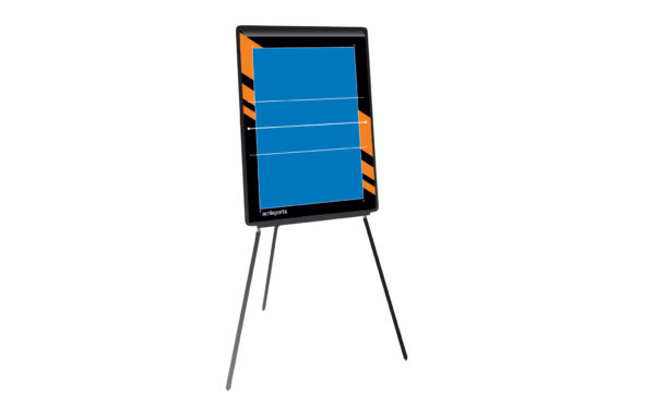 Acrilsports Quadro Táctico Tripé 70x102 cm Flip Chart Magnético