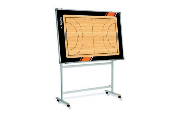 Acrilsports Quadro táctico Cavalete Móvel Magnético