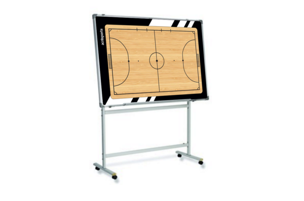 Acrilsports Quadro táctico Cavalete Móvel Magnético