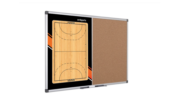 Acrilsports Quadro Tático Combinado Cortiça / Magnético