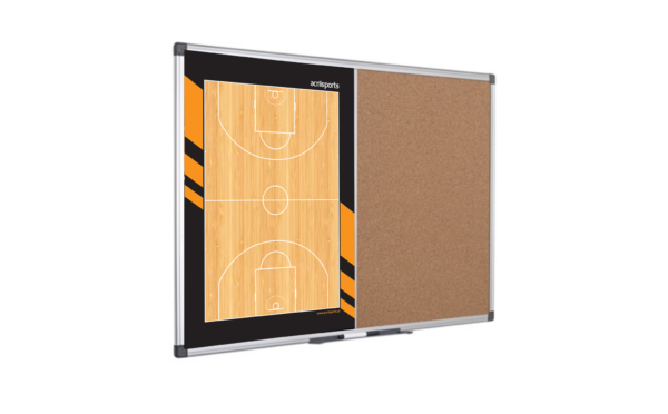 Acrilsports Quadro Tático Combinado Cortiça / Magnético