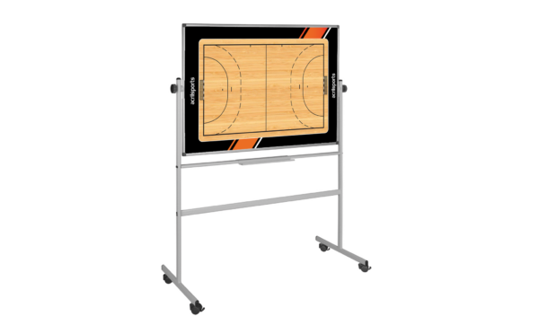 Acrilsports Coachboard for locker room Doble side with wheels
