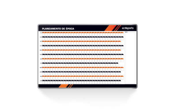 Acrilsports Annual Schedule Board