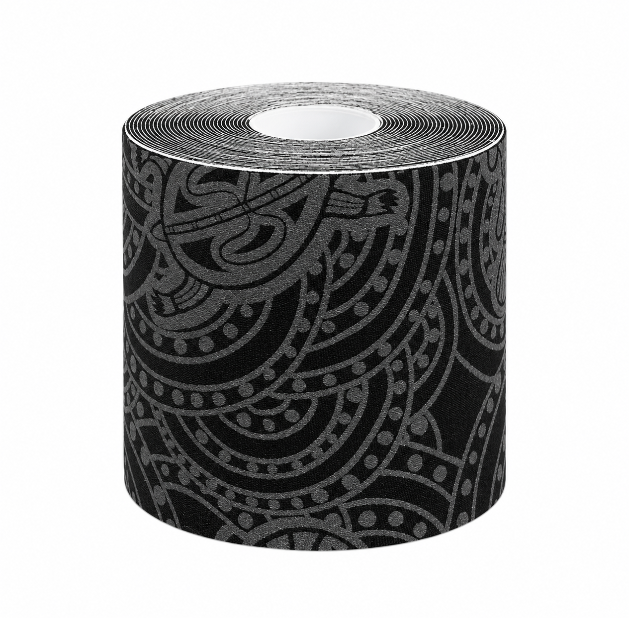 Fita biomecânica de negro cinza fita dinâmica 7,5 cm